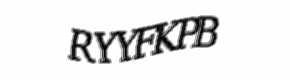 Security check image, please type the characters shown